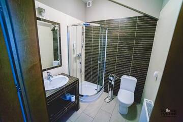 Фото номера Стандартный двухместный номер с 1 кроватью или 2 отдельными кроватями Отель Pałac Pawłowice г. Gorz 2